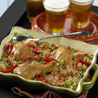 Cuban Chicken with Rice: Main Image