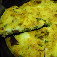 Asparagus and Ham Frittata: Main Image