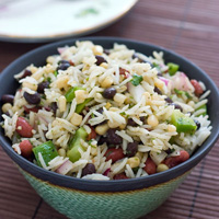 Beans and Rice Salad: Main Image