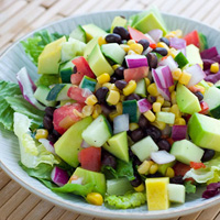 Black Bean, Corn, and Avocado Salad: Main Image