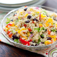 Black Bean, Mango, and Quinoa Salad: Main Image