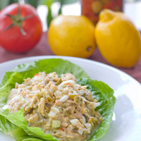 Garden Tuna Salad with Olives: Main Image