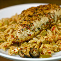 Greek Chicken Orzo: Main Image