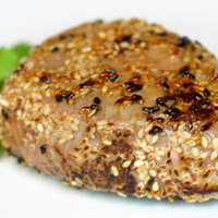 Sesame Seared Ahi Tuna Steak: Main Image