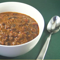 Slow-Cooker Ancho Chili with Beans: Main Image