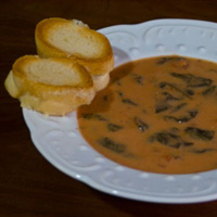 Spinach Tomato Soup: Main Image
