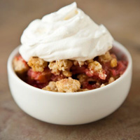 Strawberry Rhubarb Crisp: Main Image