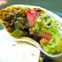 Top Sirloin Carne Asada Burrito: Main Image