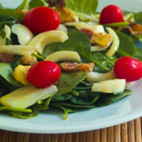 Warm Spinach Salad: Main Image