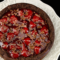 Strawberry Black Forest Cheesecake: Main Image