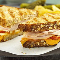 Apple Cheddar Turkey Panini: Main Image