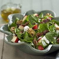 Apple Salad with Candied Bacon and Goat Cheese: Main Image