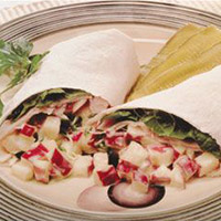 Apple Turkey Wraps: Main Image