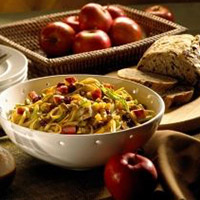 Pasta Salad with Grilled Chicken, Apples, and Cheddar: Main Image