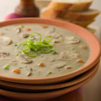 Creamy Mushroom and Corn Chowder: Main Image