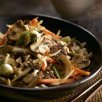 Ginger Beef and Mushroom Stir-Fry: Main Image