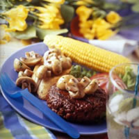 Grilled Mushrooms with Sherry: Main Image