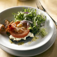 Portabella Bacon Lettuce Tomato Salad: Main Image