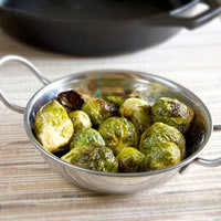 Honey Dijon Roasted Brussels Sprouts: Main Image