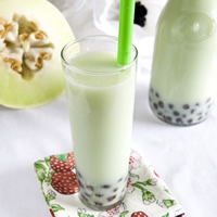 Honeydew Bubble Tea: Main Image