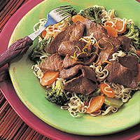 Asian Beef & Broccoli with Noodles: Main Image