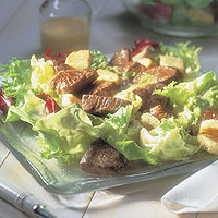 Beef Tenderloin Dijon Salad: Main Image