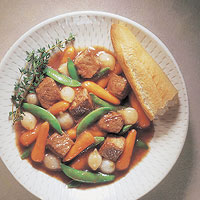 Burgundy Beef &amp; Vegetable Stew: Main Image