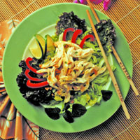 Barbecued Thai Chicken Salad: Main Image