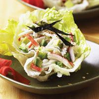 Alaska Surimi Seafood Lettuce Cups: Main Image