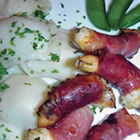 Grilled Shrimp with Prosciutto: Main Image