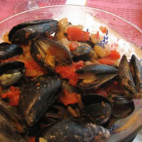 Mussels Marinara: Main Image