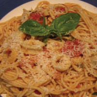 Spaghetti with Calamari: Main Image