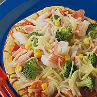 Take Five Seafood Pizza: Main Image