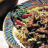 Indonesian Noodles with Pork Loin: Main Image