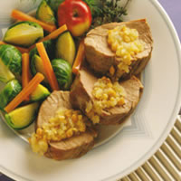 Applesauce-Stuffed Tenderloin: Main Image