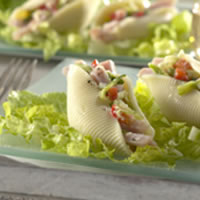 Canadian Bacon-Stuffed Shell Salad: Main Image