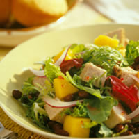 Caribbean Pork and Mango Salad: Main Image