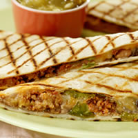 Fast-off-the-Grill Chorizo Quesadillas: Main Image