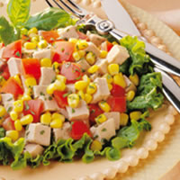 Herbed Pork and Corn Salad: Main Image