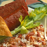 Red Beans and Rice with Smoked Sausage: Main Image