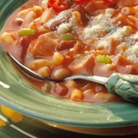 Smoky Pasta and Bean Soup: Main Image