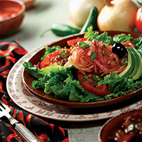 Laredo Salad with Cowboy Marinated Onions: Main Image