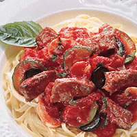 Pasta with Rustic Tomato Sauce: Main Image