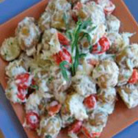 Potato & Crabmeat Salad: Main Image