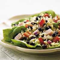 Black Bean, Couscous, and Pepper Salad: Main Image