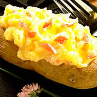 Seafood Stuffed Potatoes: Main Image