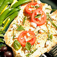 Trout with Herbs and Feta Cheese: Main Image