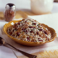 Creamy Red Beans and Rice with Caramelized Onions: Main Image