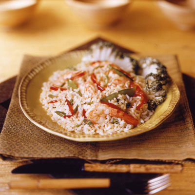 Gingered Rice Shrimp Salad: Main Image