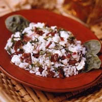 Greek Garden Rice Salad: Main Image